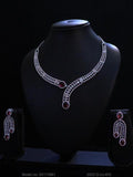 Cz Jewelry Set   Classic Pattern - Classic Necklace - Amaara World - SKU 55113981