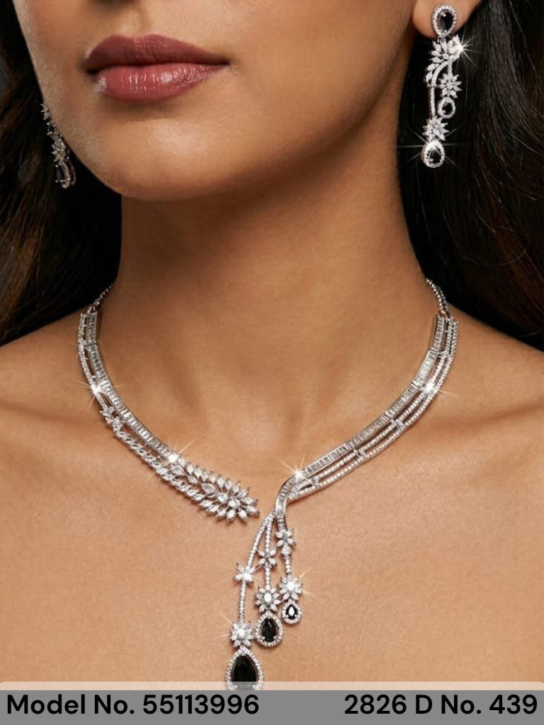 Ideal Gift for a Woman | Cz Set - Style 1 - Amaara World