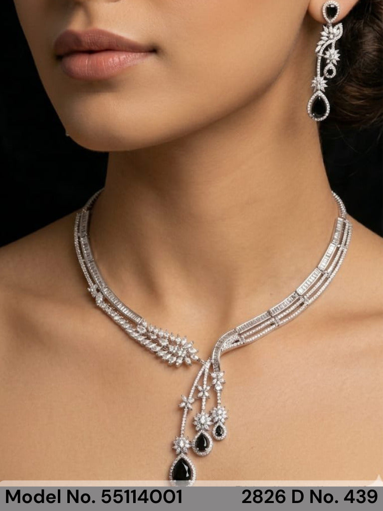 Classic Necklace Set - Style 1 - Amaara World