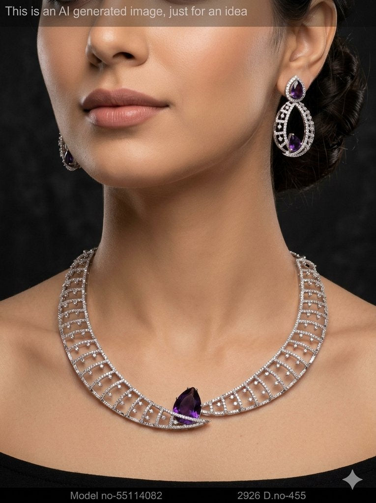 Ideal Necklace Set for Wedding Jewelry Occasions - Style 3 - Amaara World