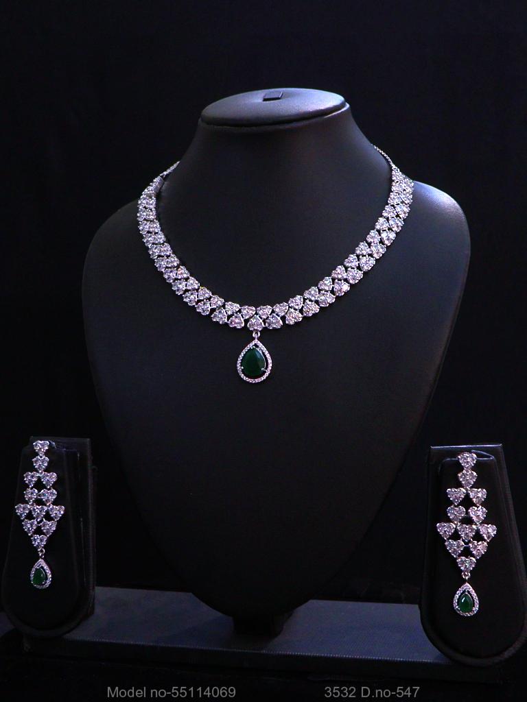 Statement American Diamond Set