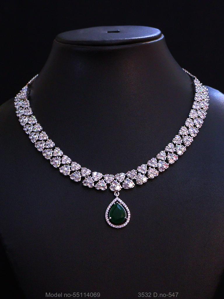 Statement American Diamond Set