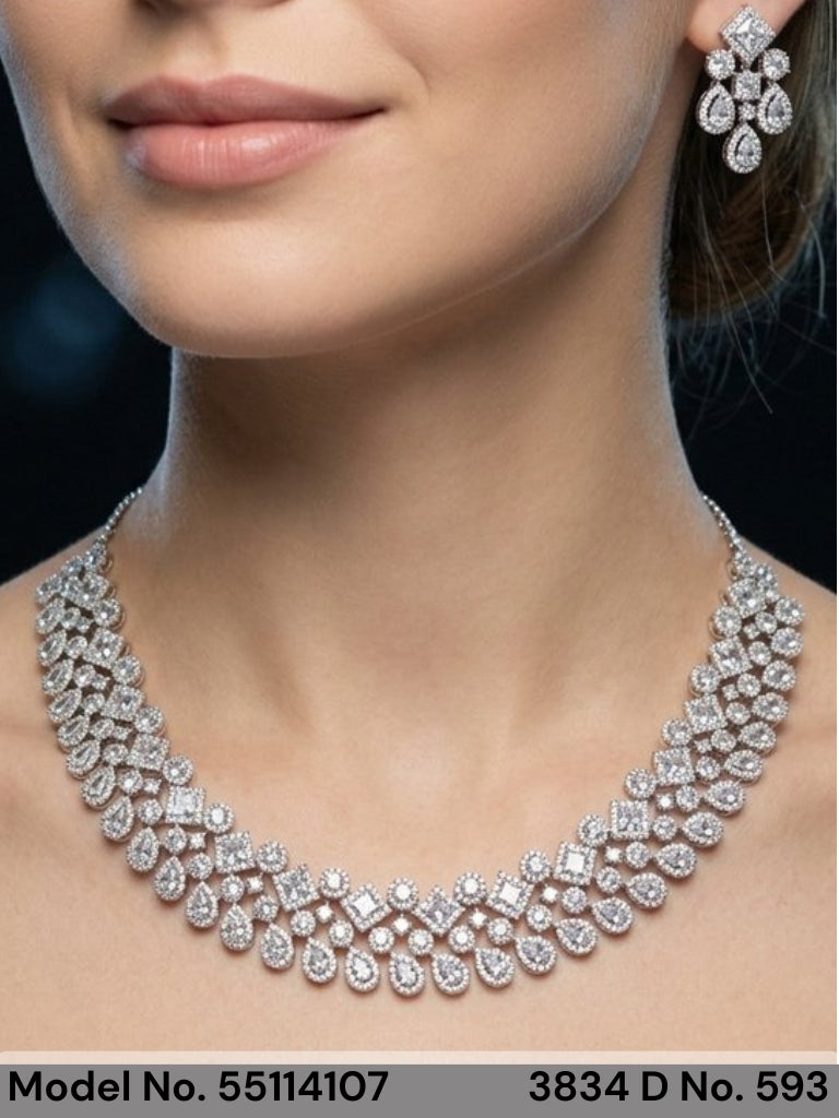 Handcrafted Masterpiece | Cz Set - Style 1 - Amaara World