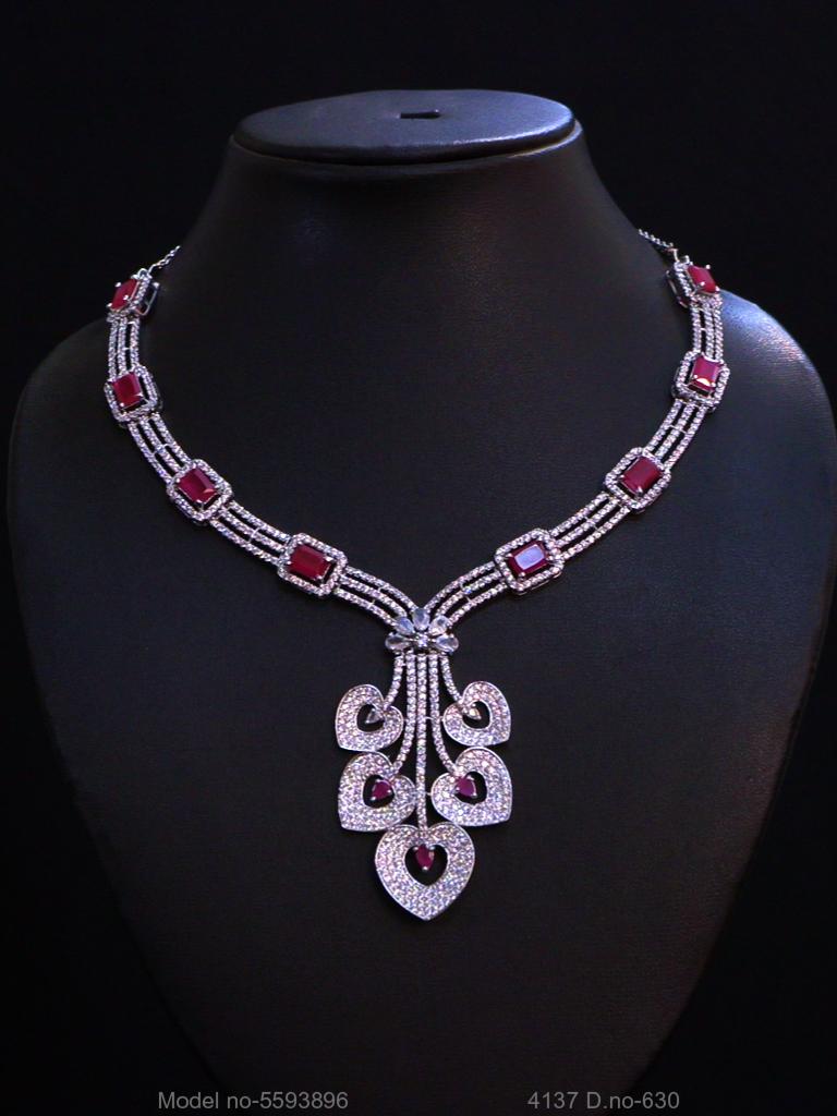 Imitation Diamond Cz Jewelry Set