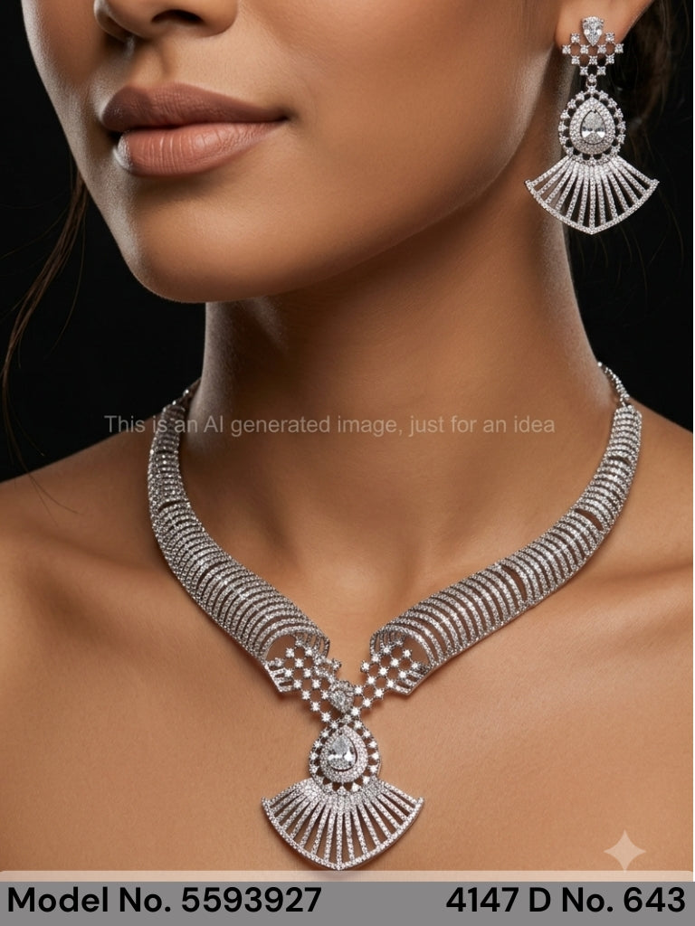 Trendy Traditional Necklace Set | Ideal Birthday Gift - Style 1 - Amaara World