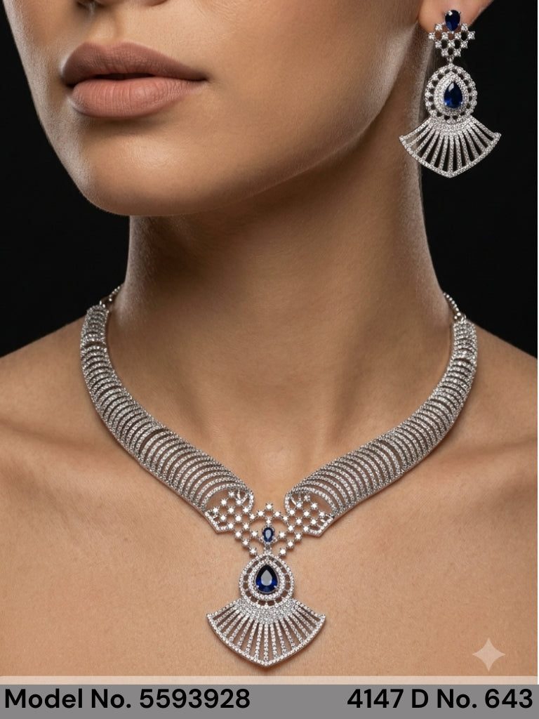 Trendy Traditional Necklace Set | Ideal Birthday Gift - Style 2 - Amaara World