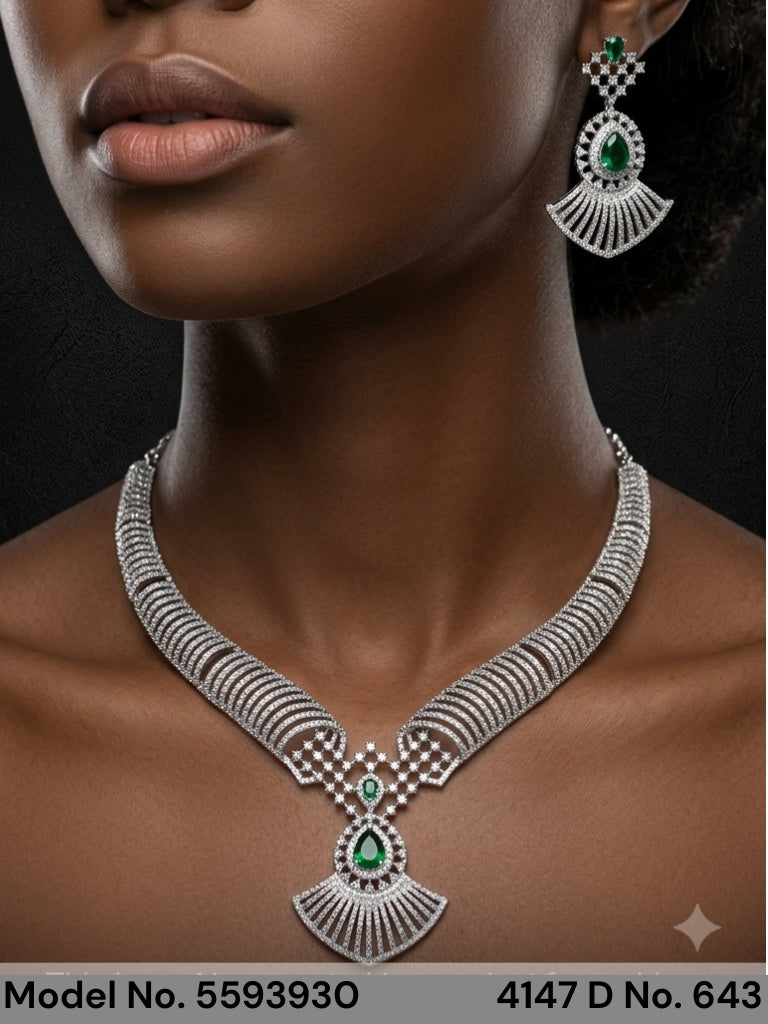 Trendy Traditional Necklace Set | Ideal Birthday Gift - Style 4 - Amaara World