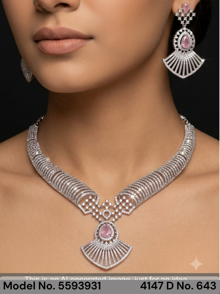 Trendy Traditional Necklace Set | Ideal Birthday Gift - Style 5 - Amaara World