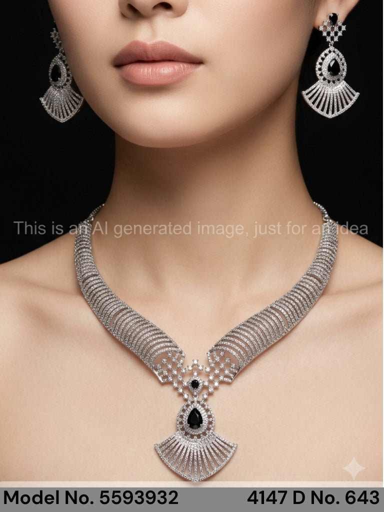 Trendy Traditional Necklace Set | Ideal Birthday Gift - Style 6 - Amaara World
