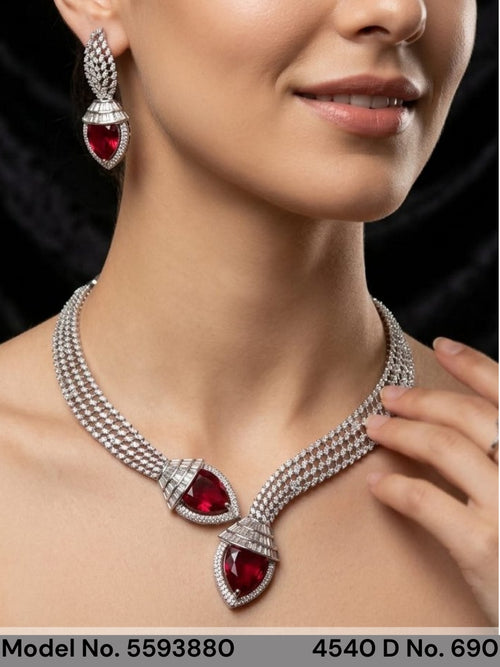 Bridesmaid Necklace Set for Traditional Weddings