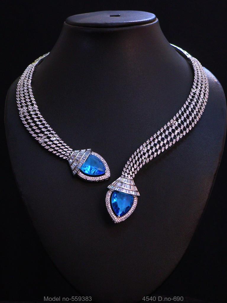 Artificial Diamond Cz Jewelry Set