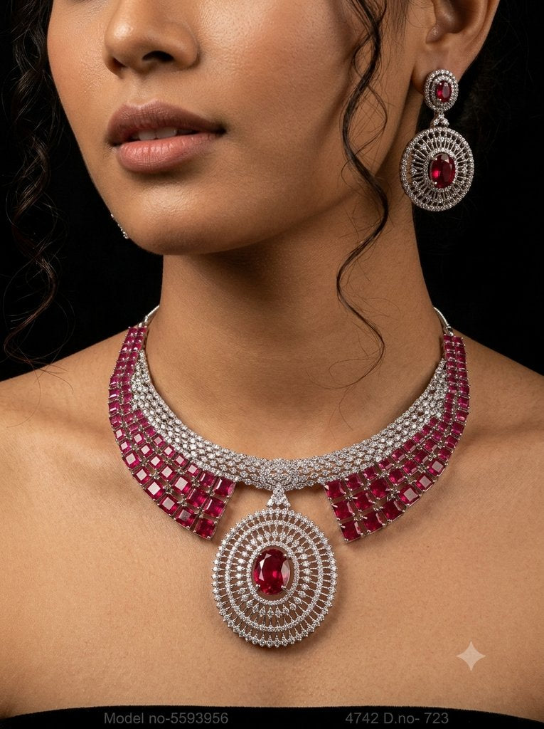 Ideal Necklace Set for Wedding Jewelry Occasions - Style 2 - Amaara World