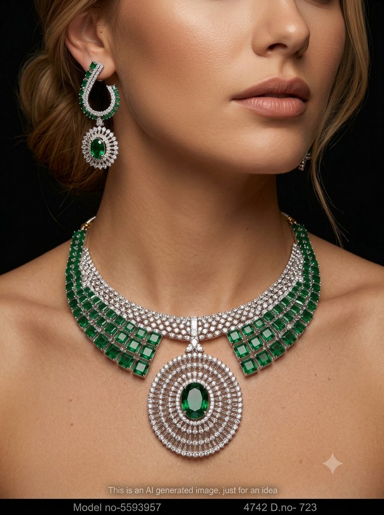 Ideal Necklace Set for Wedding Jewelry Occasions - Style 3 - Amaara World