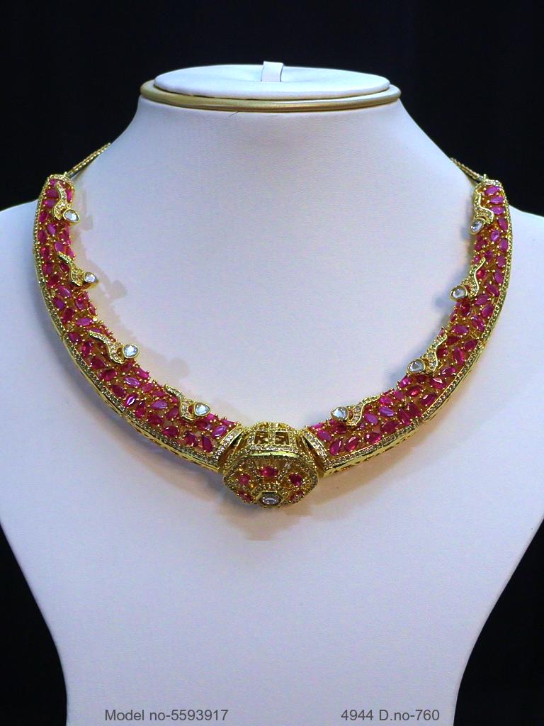 Gift Necklace Set in CZ - View 3