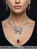 Original Zircon Necklace Set - Style 1 - Amaara World