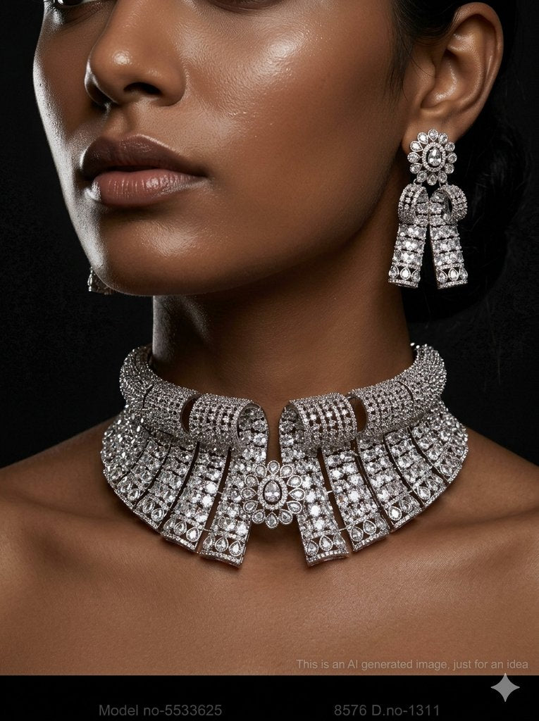 Zirconia Fine Fashion Jewelry Set - Style 1 - Amaara World