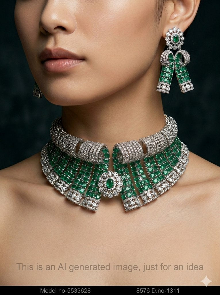 Zirconia Fine Fashion Jewelry Set - Style 3 - Amaara World