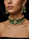 Articfical Diamond AD Necklace Set