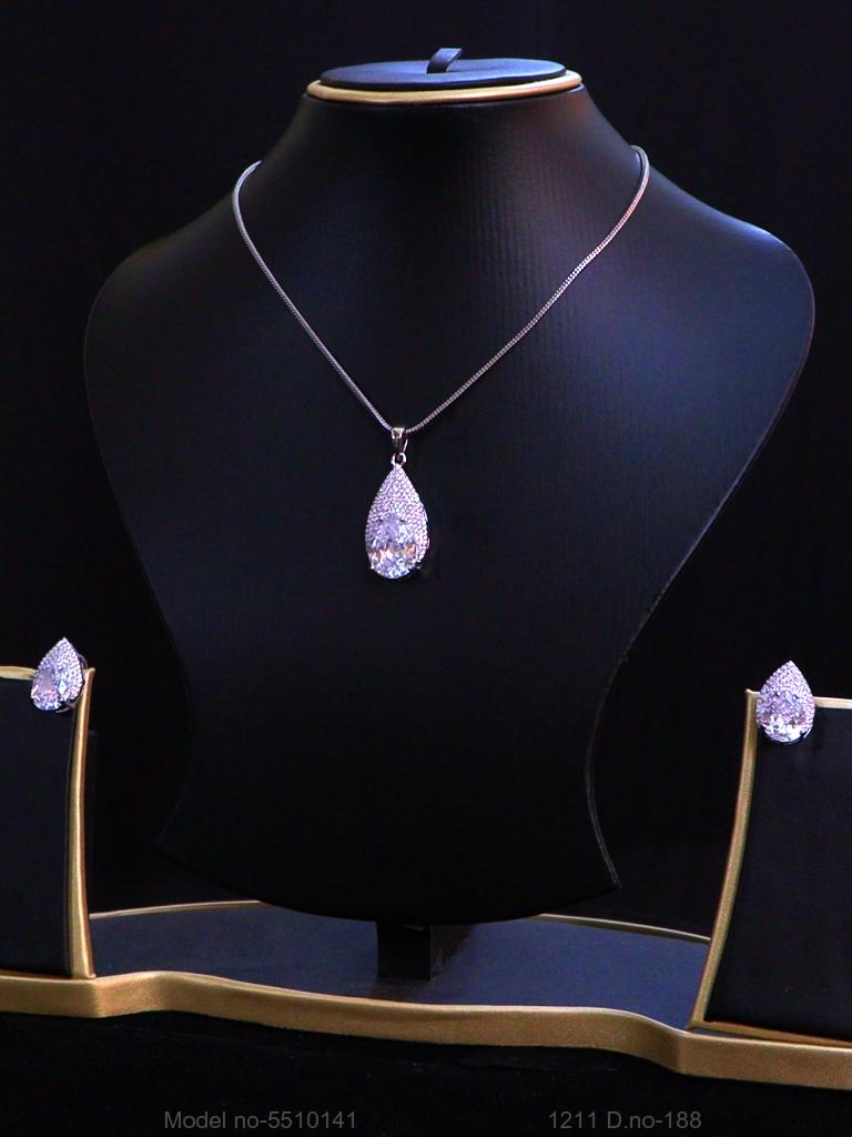 Lab Created Diamond Pendants - Style 1 - Amaara World