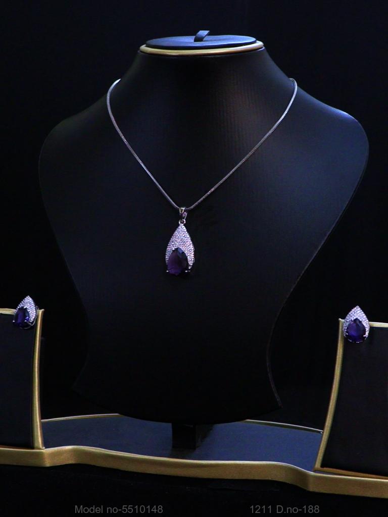 Lab Created Diamond Pendants - Style 8 - Amaara World