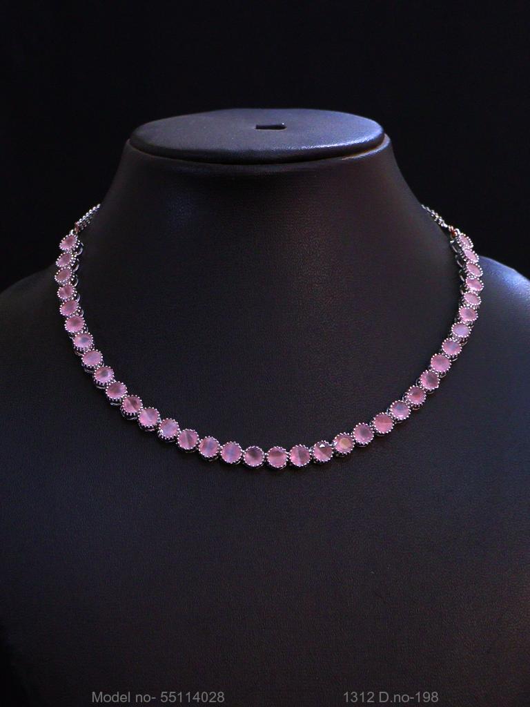 Made in India | Cz Necklace Set - View 3