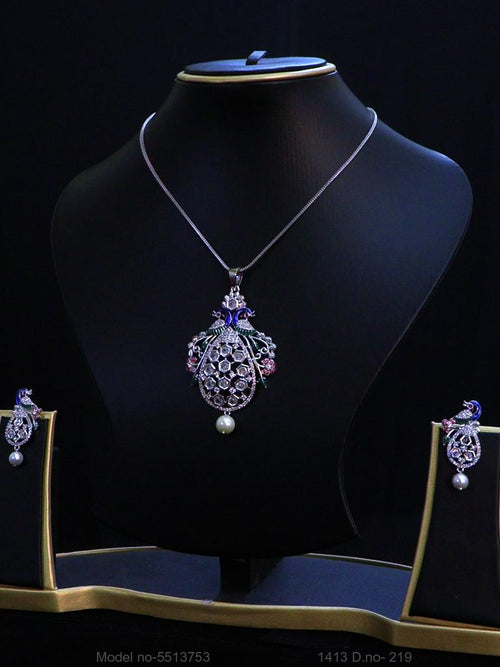Classic Pendant | AD Jewellery | Handcrafted - Style 1 - Amaara World