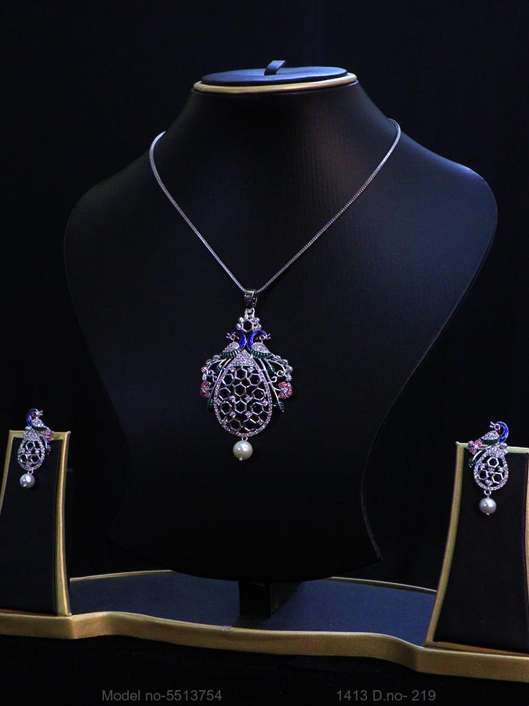 Classic Pendant | AD Jewellery | Handcrafted - Style 2 - Amaara World