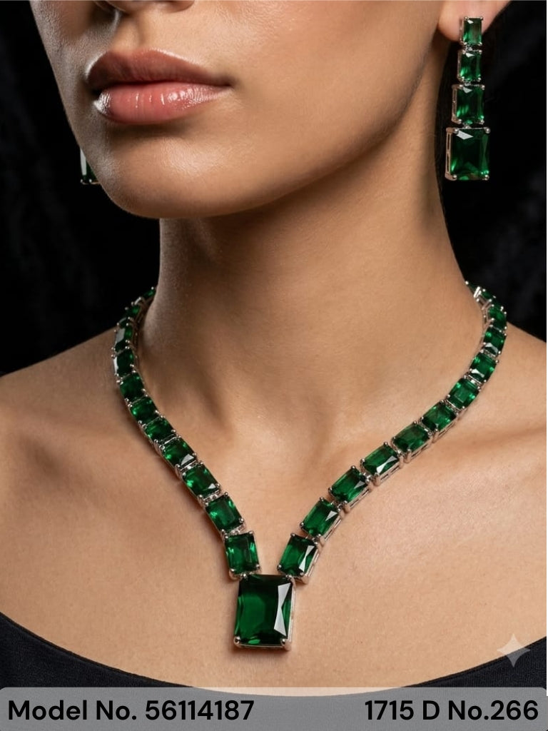 Ideal Gift for a Woman | Cz Set - Style 2 - Amaara World