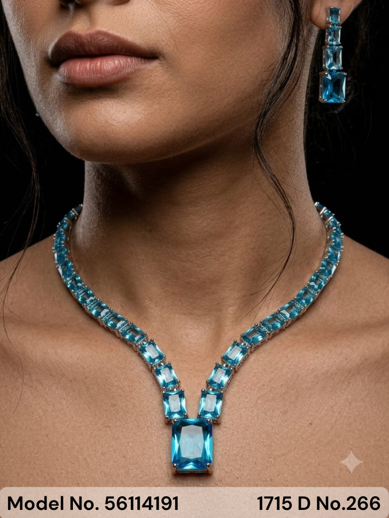 Ideal Gift for a Woman | Cz Set - Style 6 - Amaara World