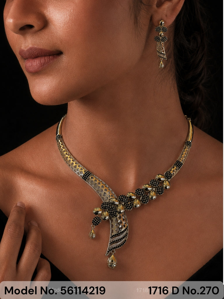 Cz Jewelry Set | Classic Pattern - Style 6 - Amaara World