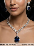 American Diamond Necklace Set | Wonderful Gift Item - Style 1 - Amaara World