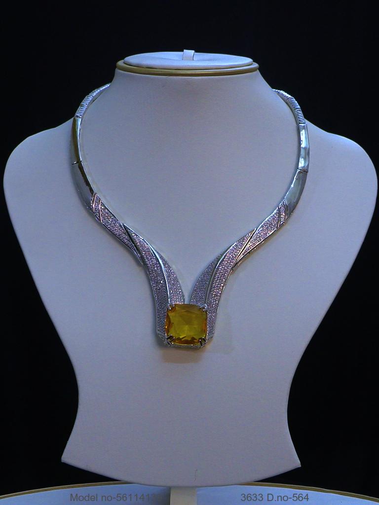 Cz Jewelry Set | Classic Pattern - View 3