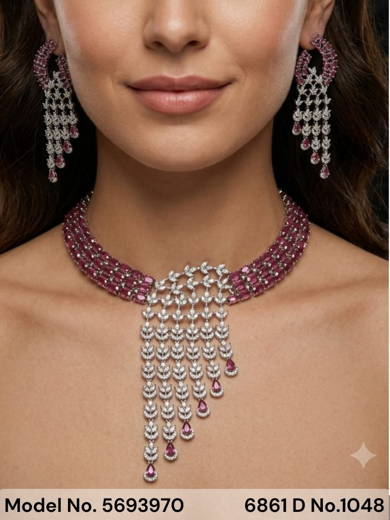 Traditional American Diamond Set - Style 3 - Amaara World