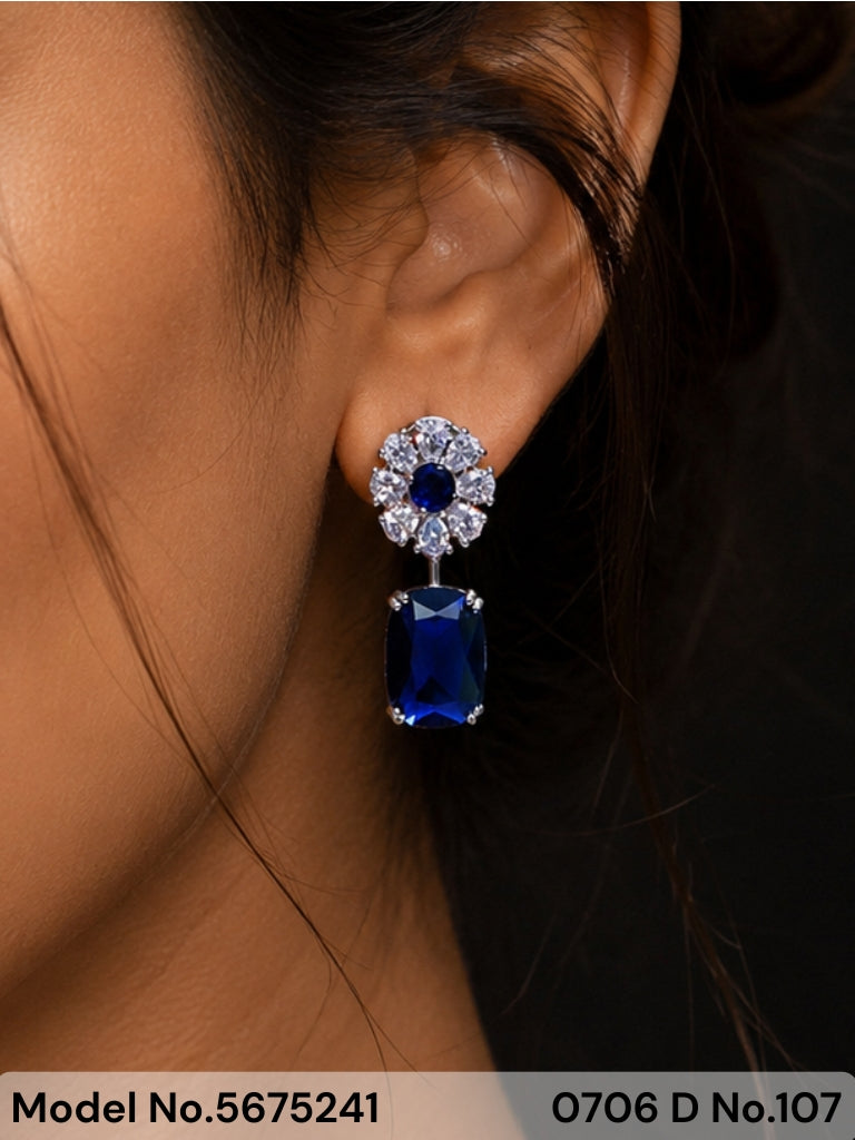 CZ Earrings - Style 1 - Amaara World