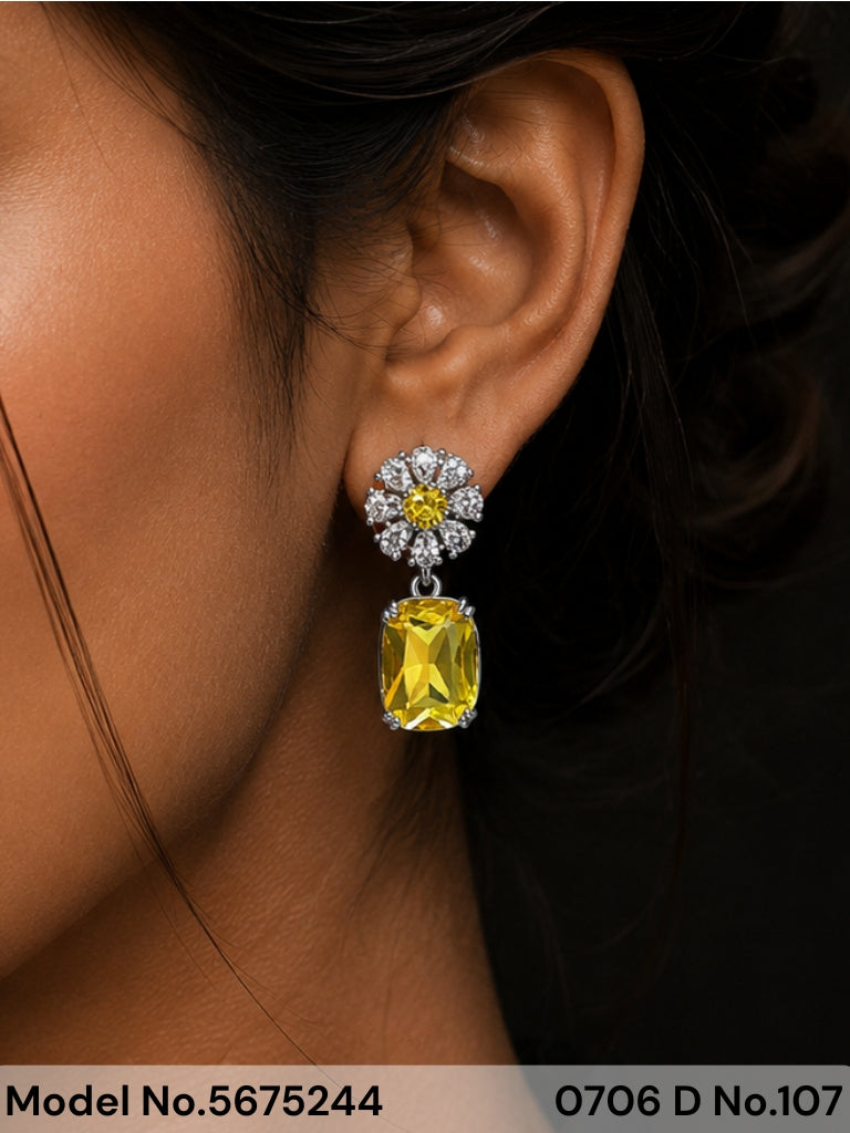 CZ Earrings - Style 4 - Amaara World