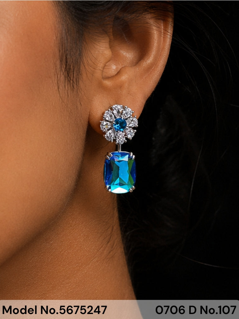 CZ Earrings - Style 7 - Amaara World