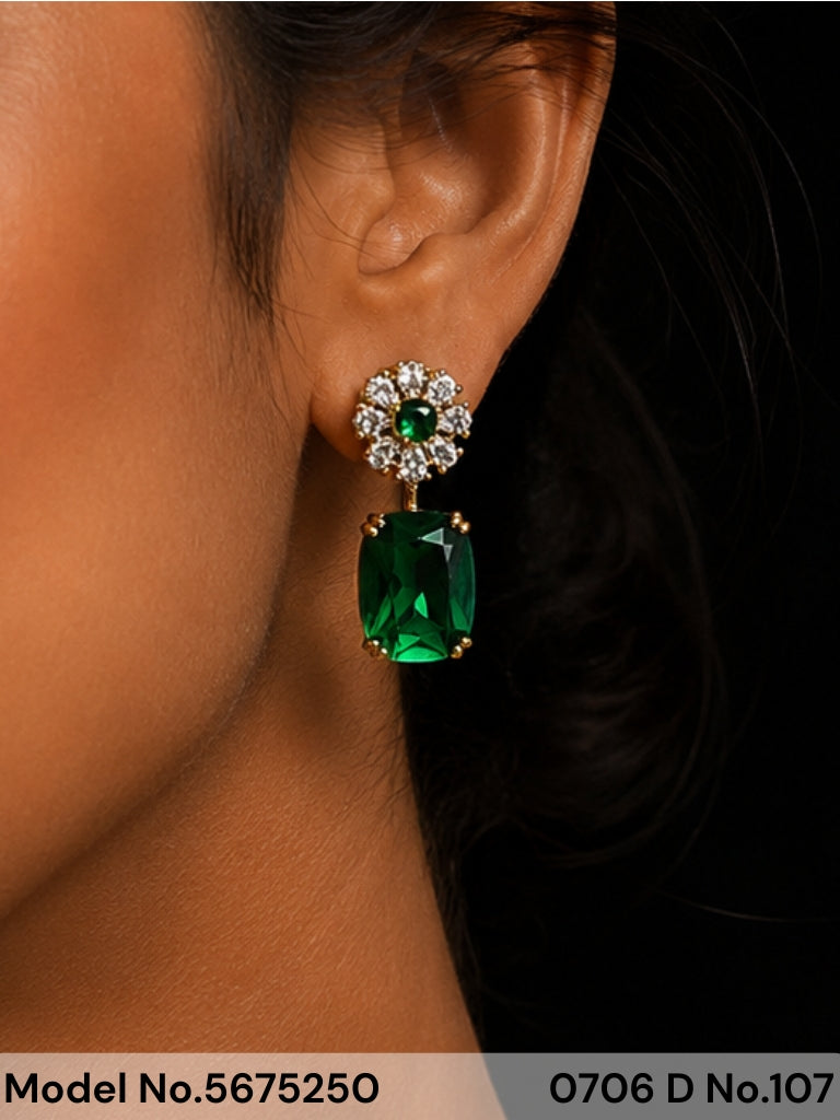 CZ Earrings - Style 10 - Amaara World