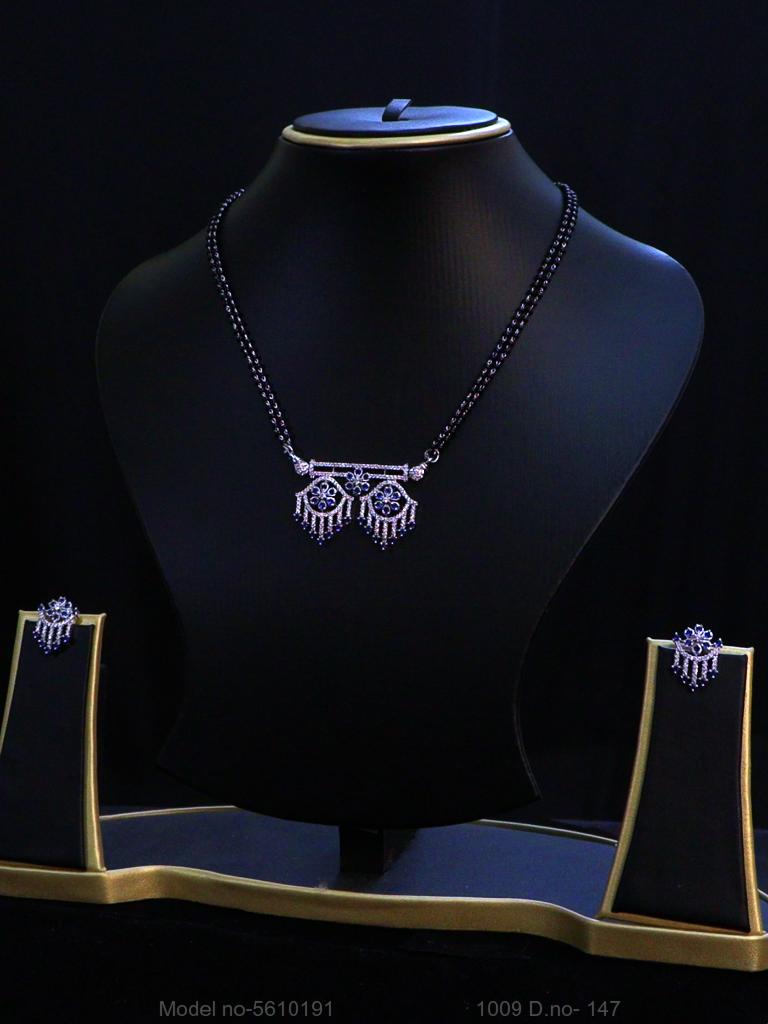 CZ Mangalsutra - Style 2 - Amaara World