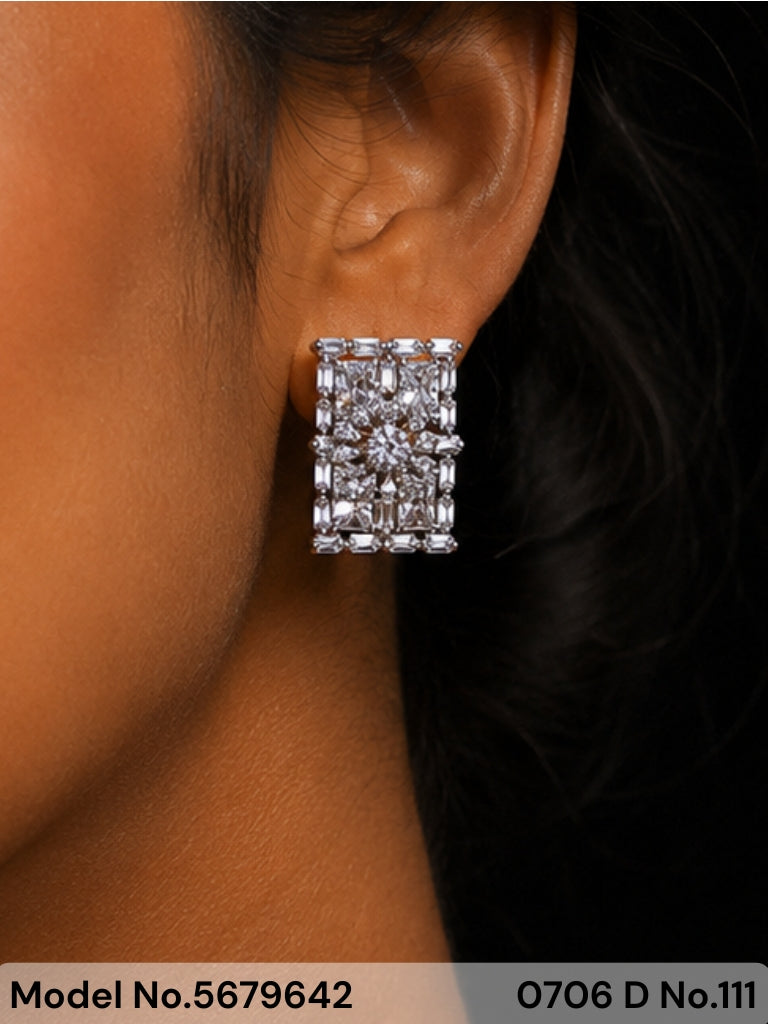 CZ Earrings - Style 1 - Amaara World
