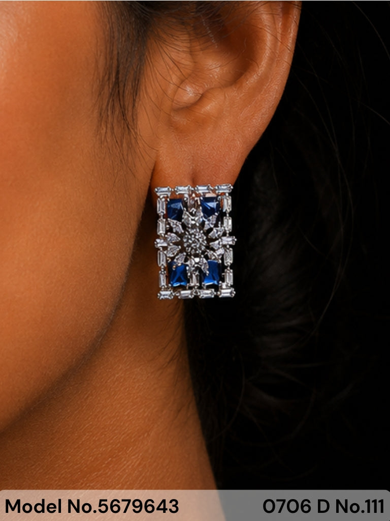 CZ Earrings - Style 2 - Amaara World