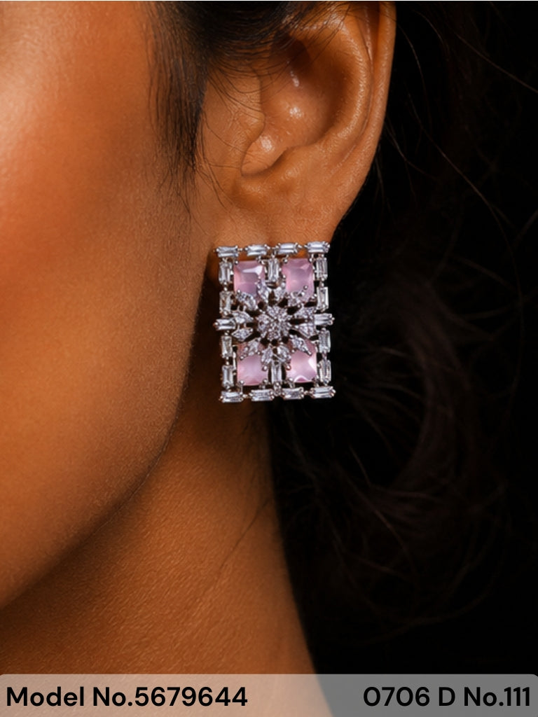 CZ Earrings - Style 3 - Amaara World