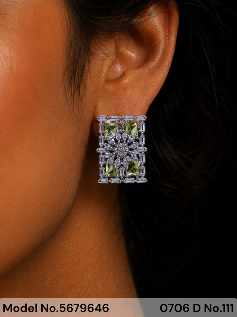 CZ Earrings - Style 5 - Amaara World