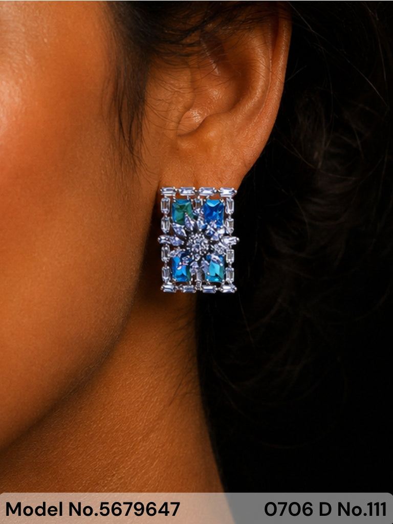CZ Earrings - Style 6 - Amaara World