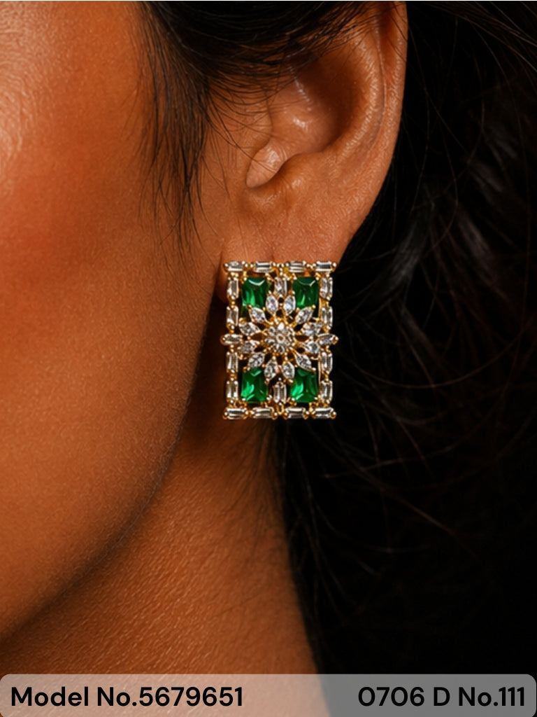 CZ Earrings - Style 10 - Amaara World