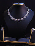 Classic Necklace | AD Jewellery | Handcrafted - Amaara World