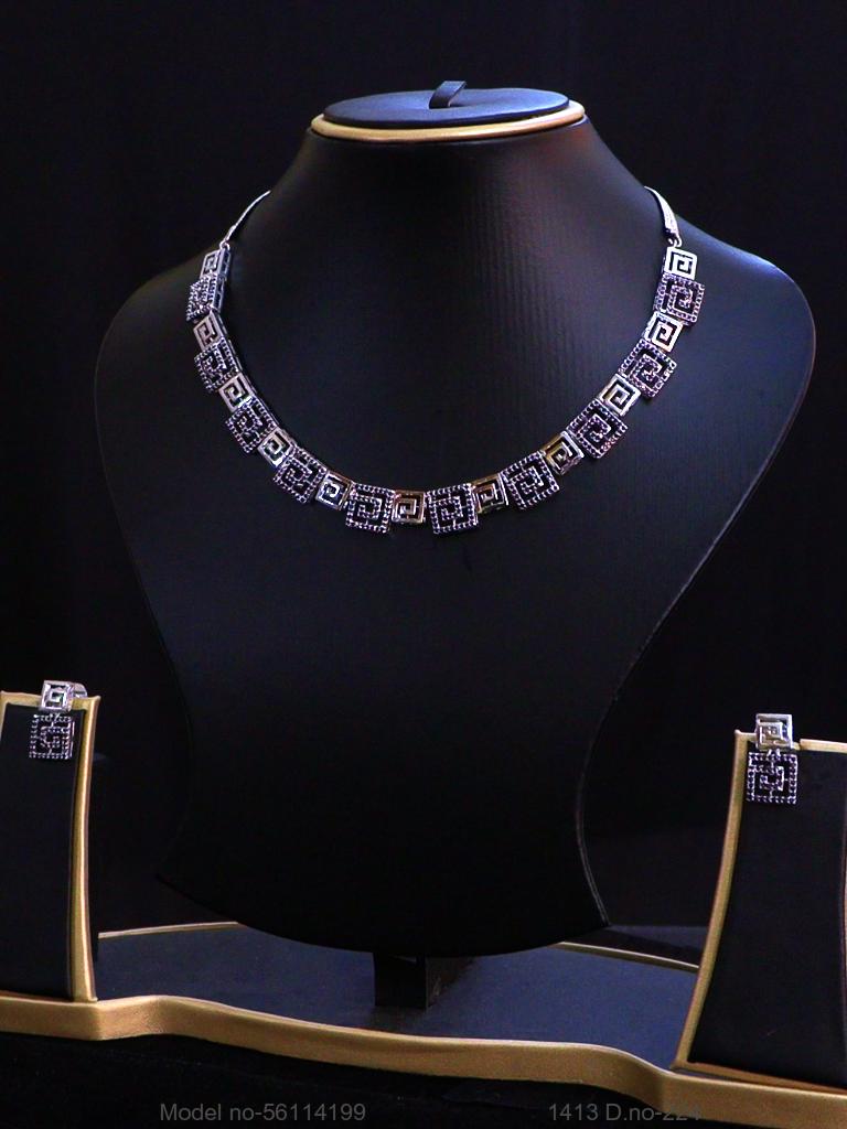 Made In India | Diamond Styled Jewellery Set - Amaara World
