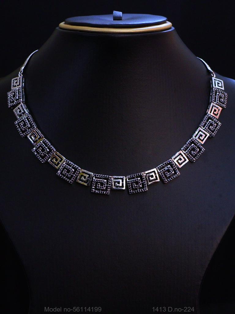 Made In India | Diamond Styled Jewellery Set - View 2