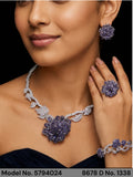 Handmade Traditional Masterpiece Zircon Jewelry Set - Amaara World
