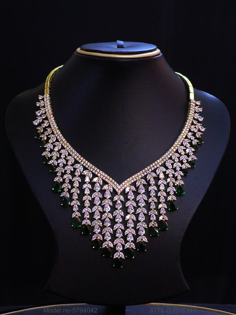Gift Necklace Set in CZ - View 3