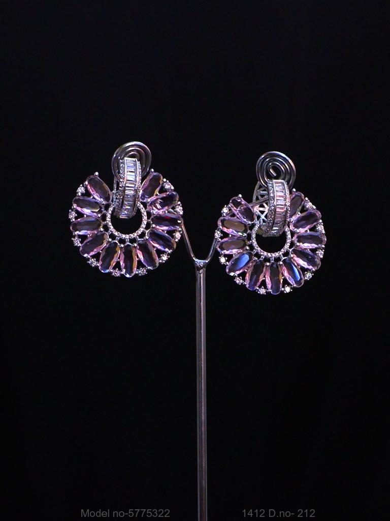 Diamond Replica Earrings - Style 6 - Amaara World